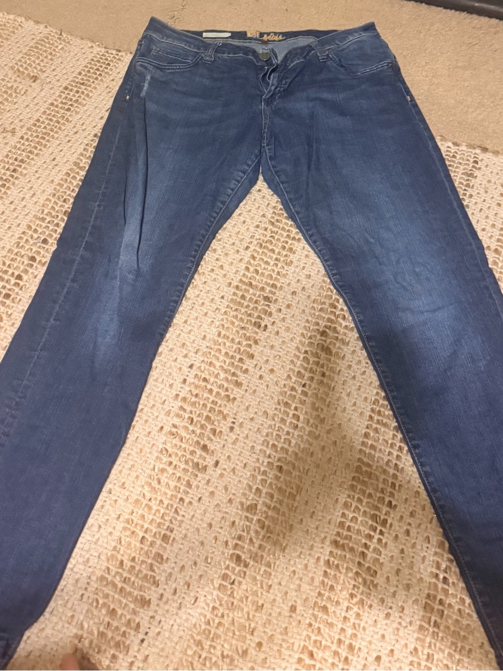 Kut from the Kloth Women's Skinny Jeans in Dark Blue Wash